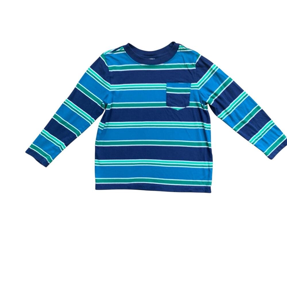 Hanna Andersson Striped Pocket Tee